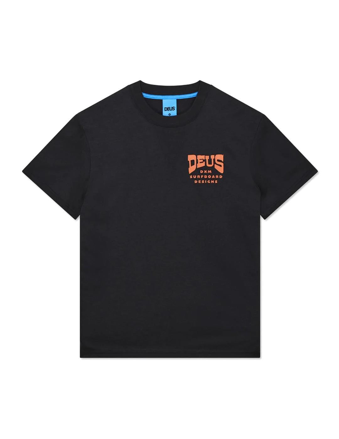 Deus Ex Machina Stinger Camiseta Hombre Negra