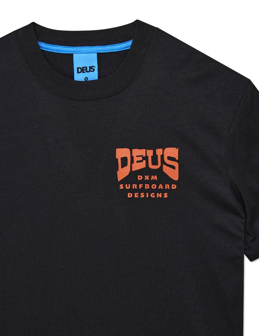 Deus Ex Machina Stinger Camiseta Hombre Negra