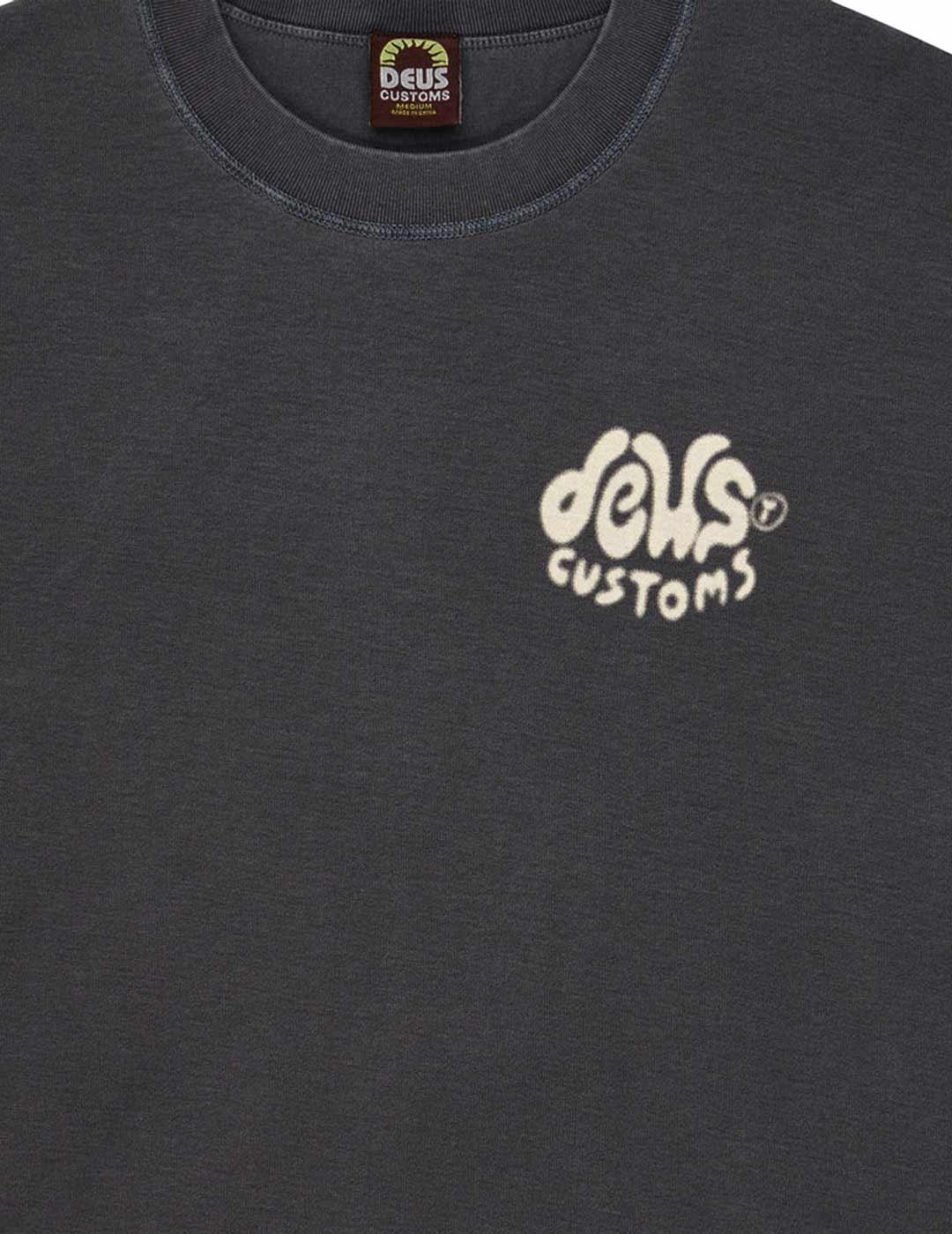 Deus Ex Machina Debris Reverse Camiseta Antracita