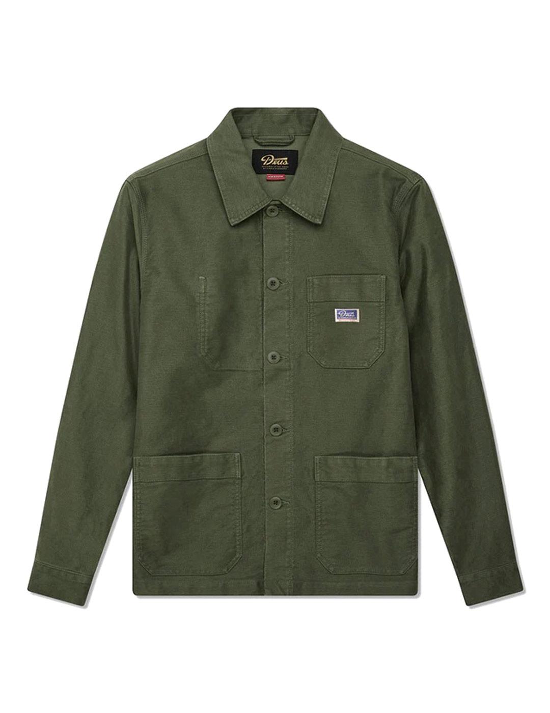 Deus Ex Machina Speedshop Chore Chaqueta Hombre Verde