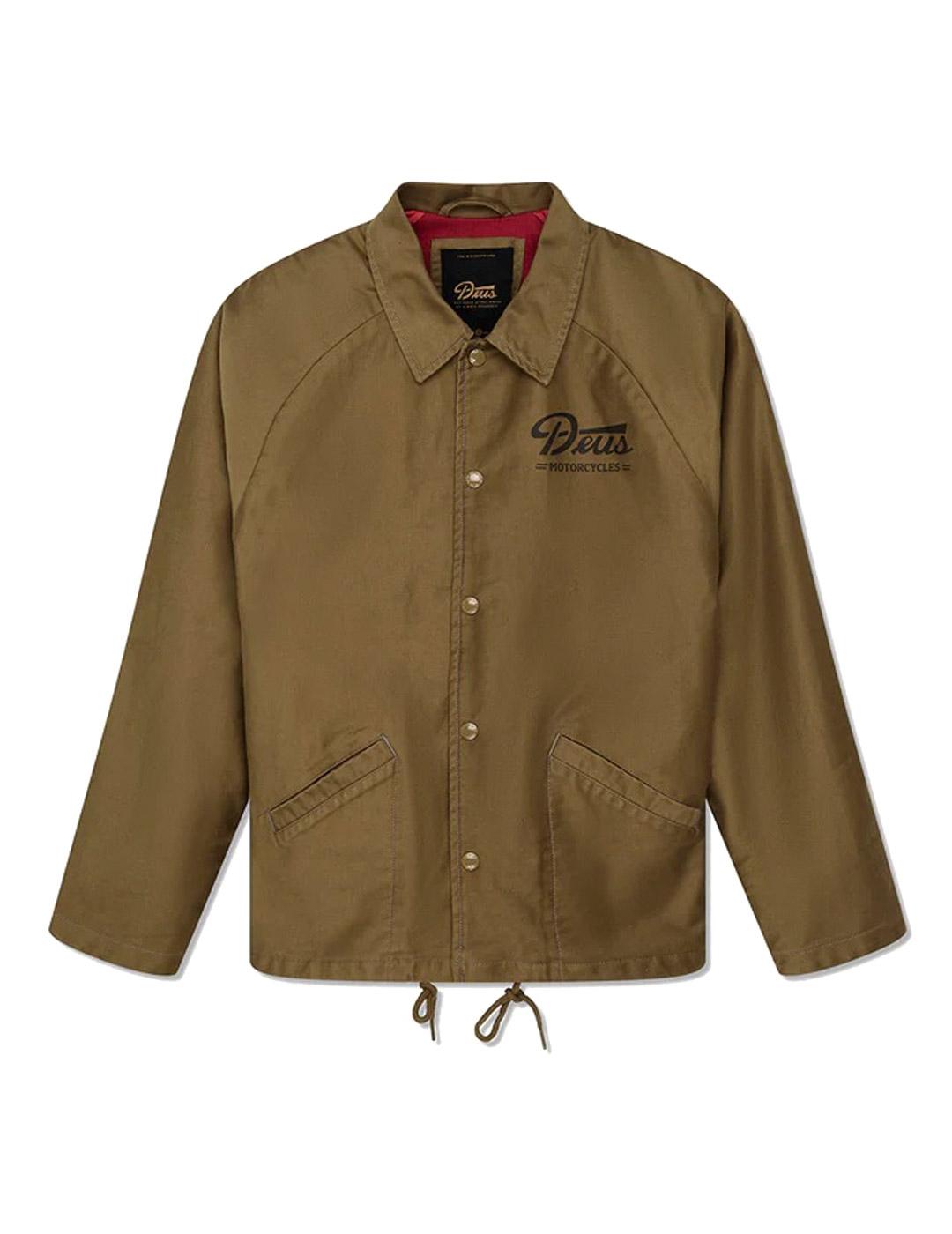  Deus Ex Machina Silos Mechanic Chaqueta Hombre Camel