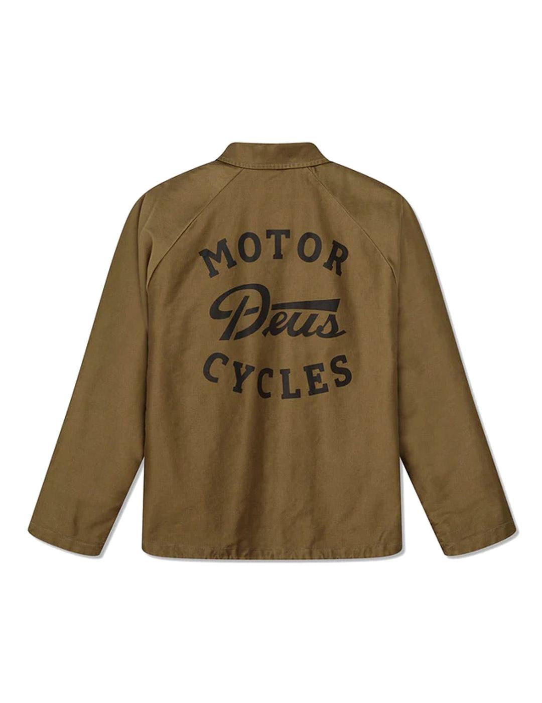  Deus Ex Machina Silos Mechanic Chaqueta Hombre Camel