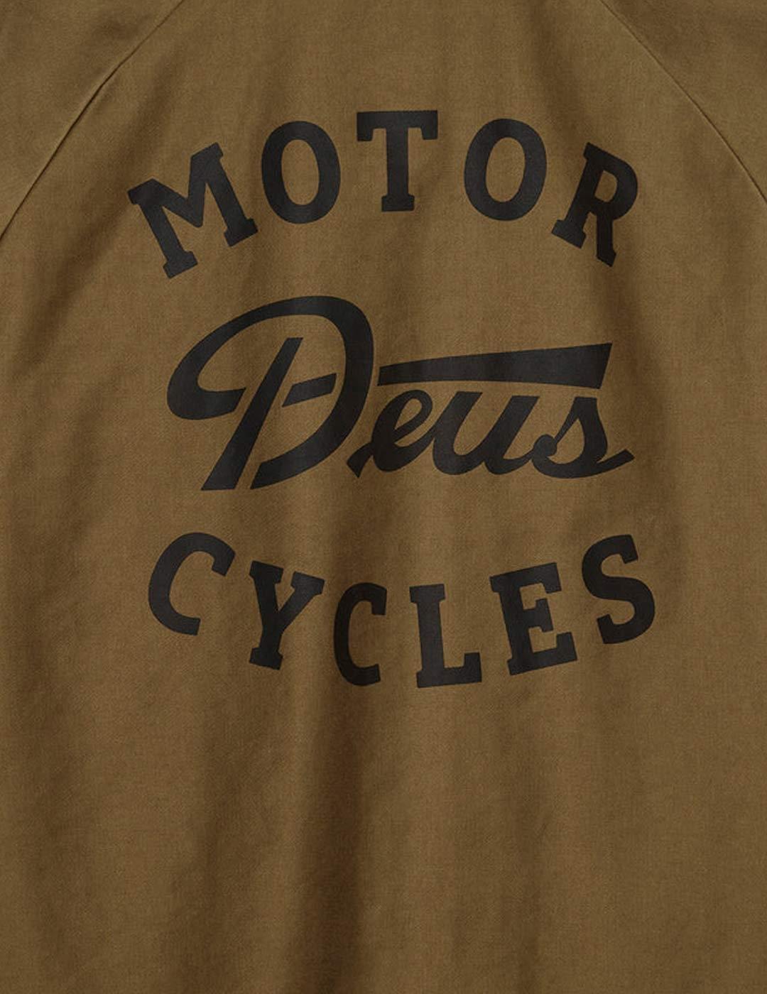  Deus Ex Machina Silos Mechanic Chaqueta Hombre Camel