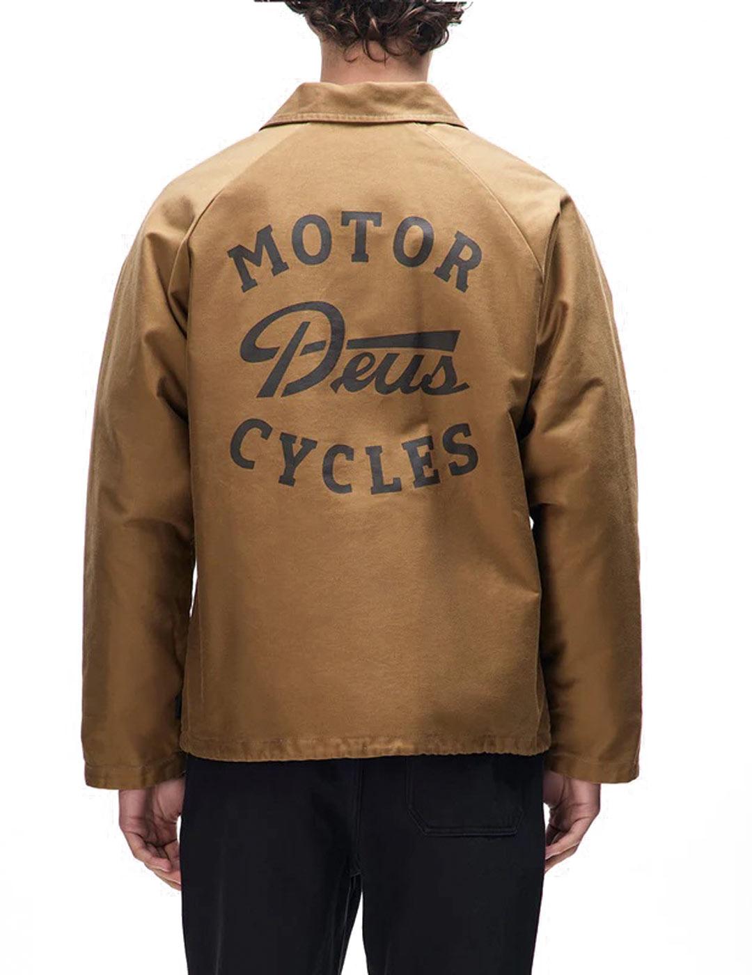  Deus Ex Machina Silos Mechanic Chaqueta Hombre Camel