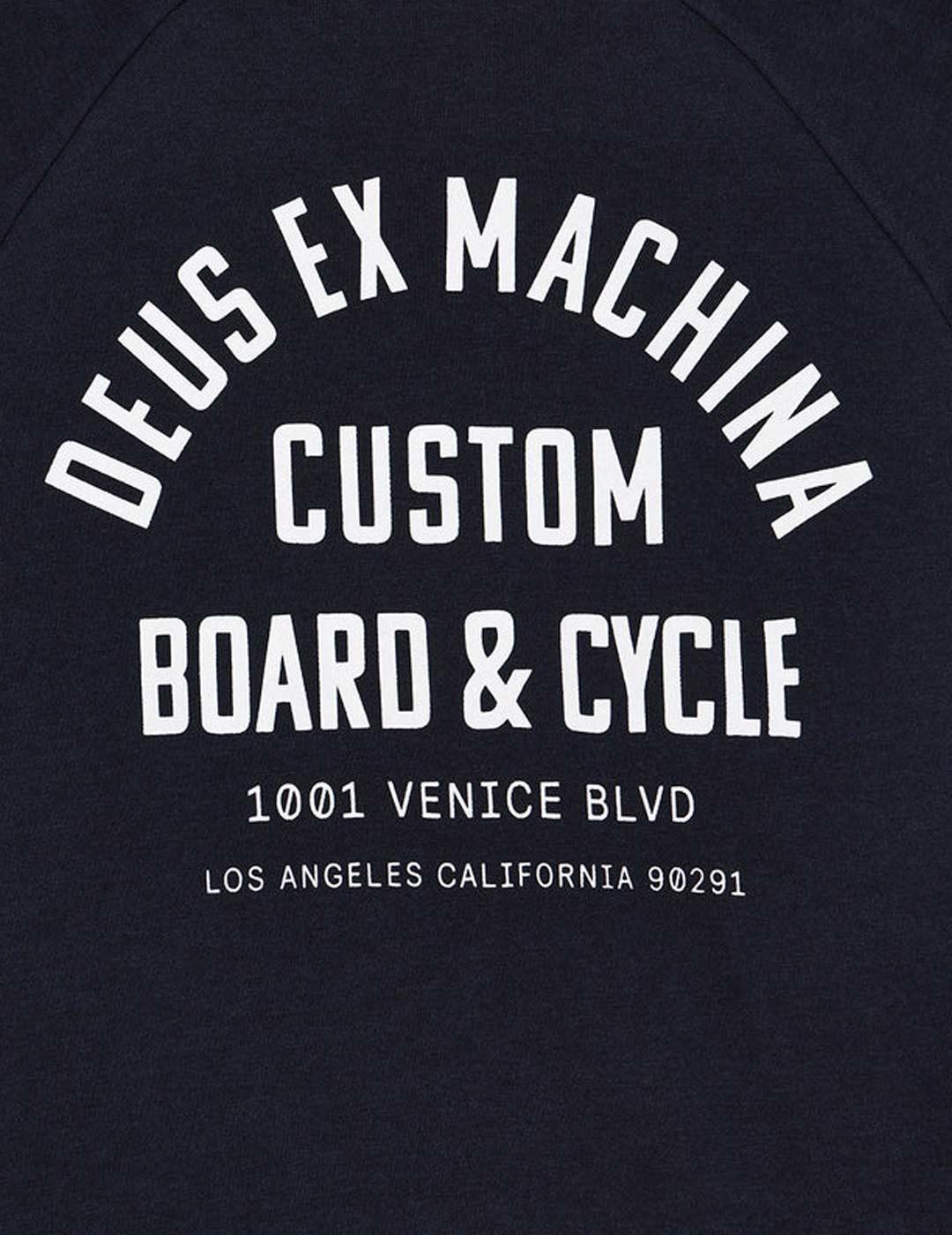 Deus Ex Machina Flecks Sudadera Hombre Azul Marino