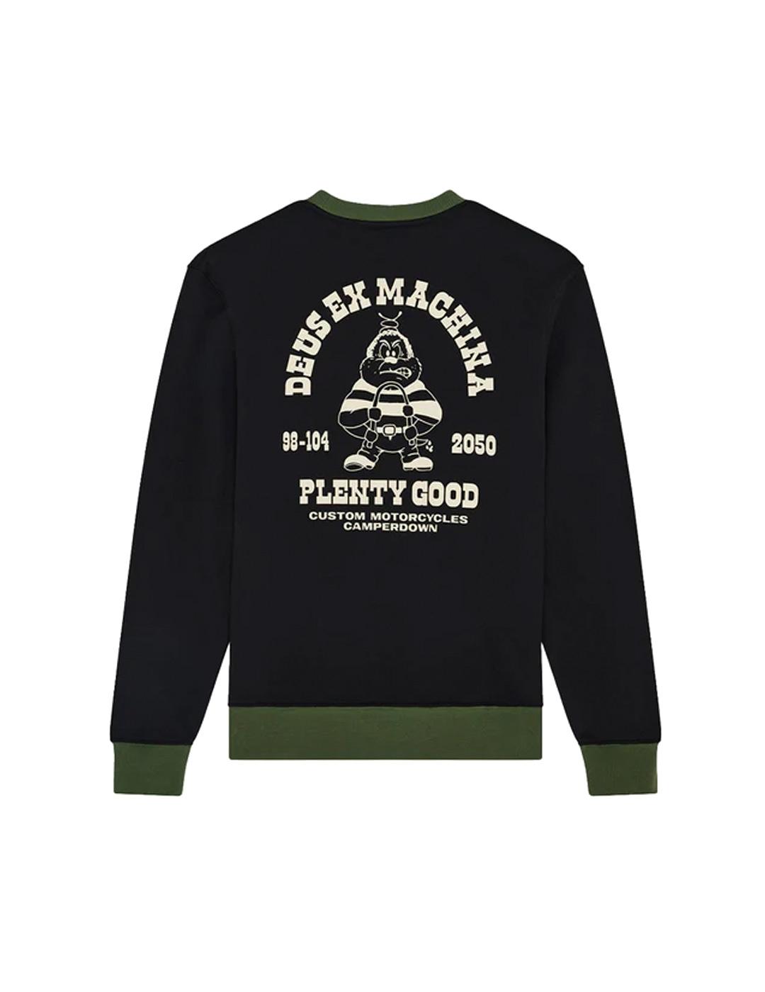 Deus Ex Machina Picklock Sudadera Hombre Negra