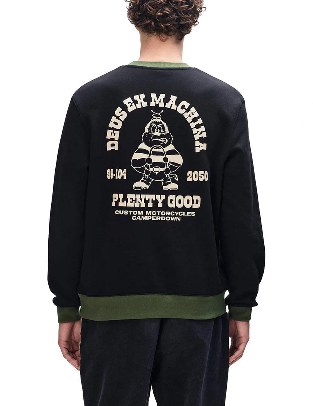 Deus Ex Machina Picklock Sudadera Hombre Negra