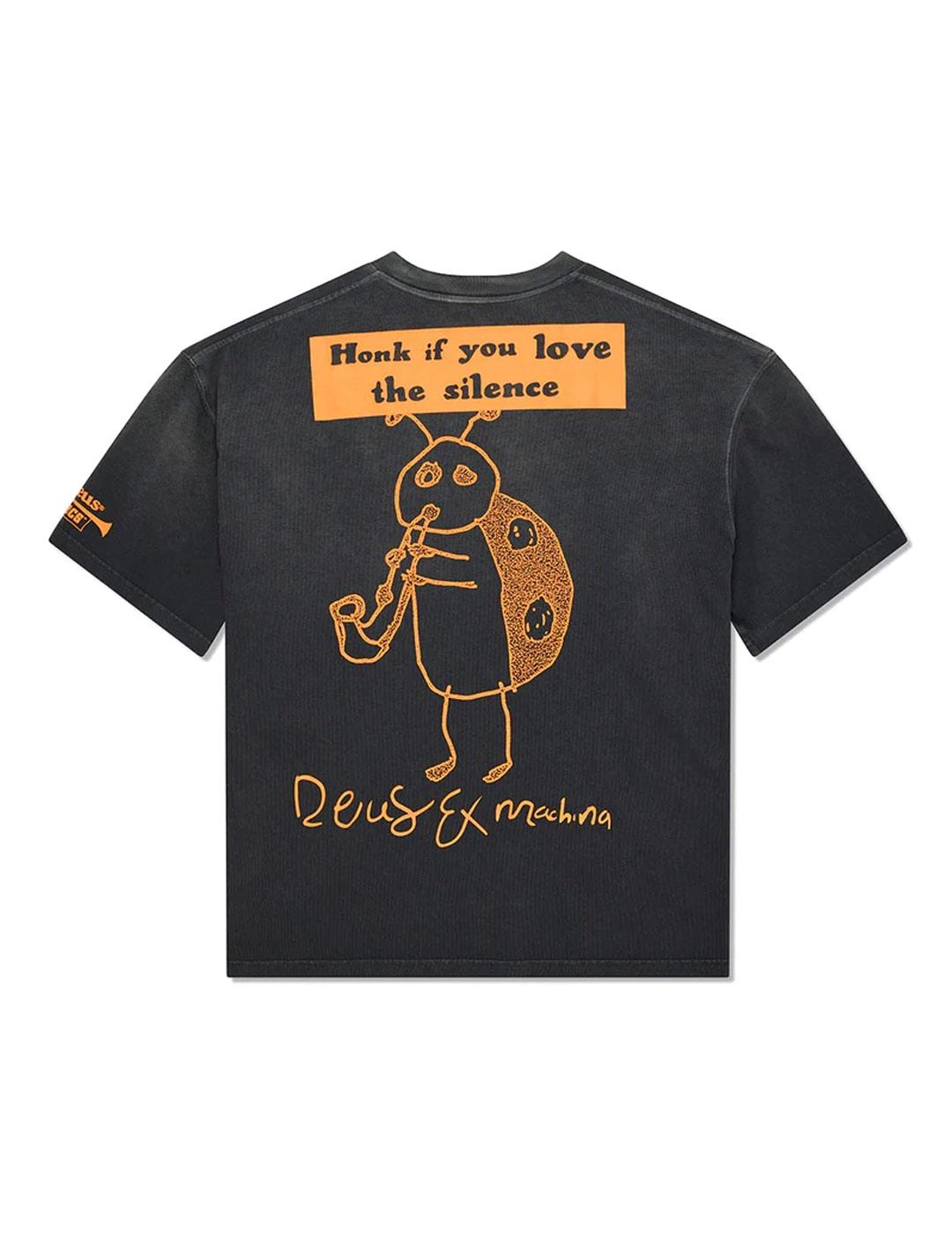 Deus Ex Machina Noise Complaint Camiseta Hombre Antracita