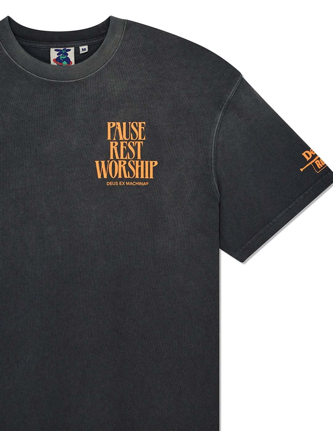 Deus Ex Machina Noise Complaint Camiseta Hombre Antracita