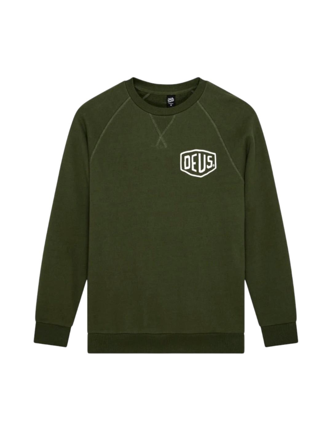 Deus Ex Machina Camperdown Address Sudadera Hombre Verde