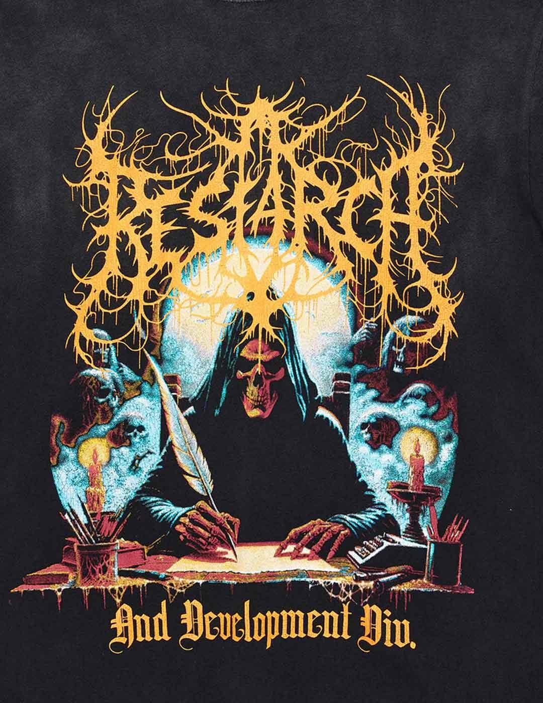 Deus Ex Machina R&D Camiseta Hombre Negra