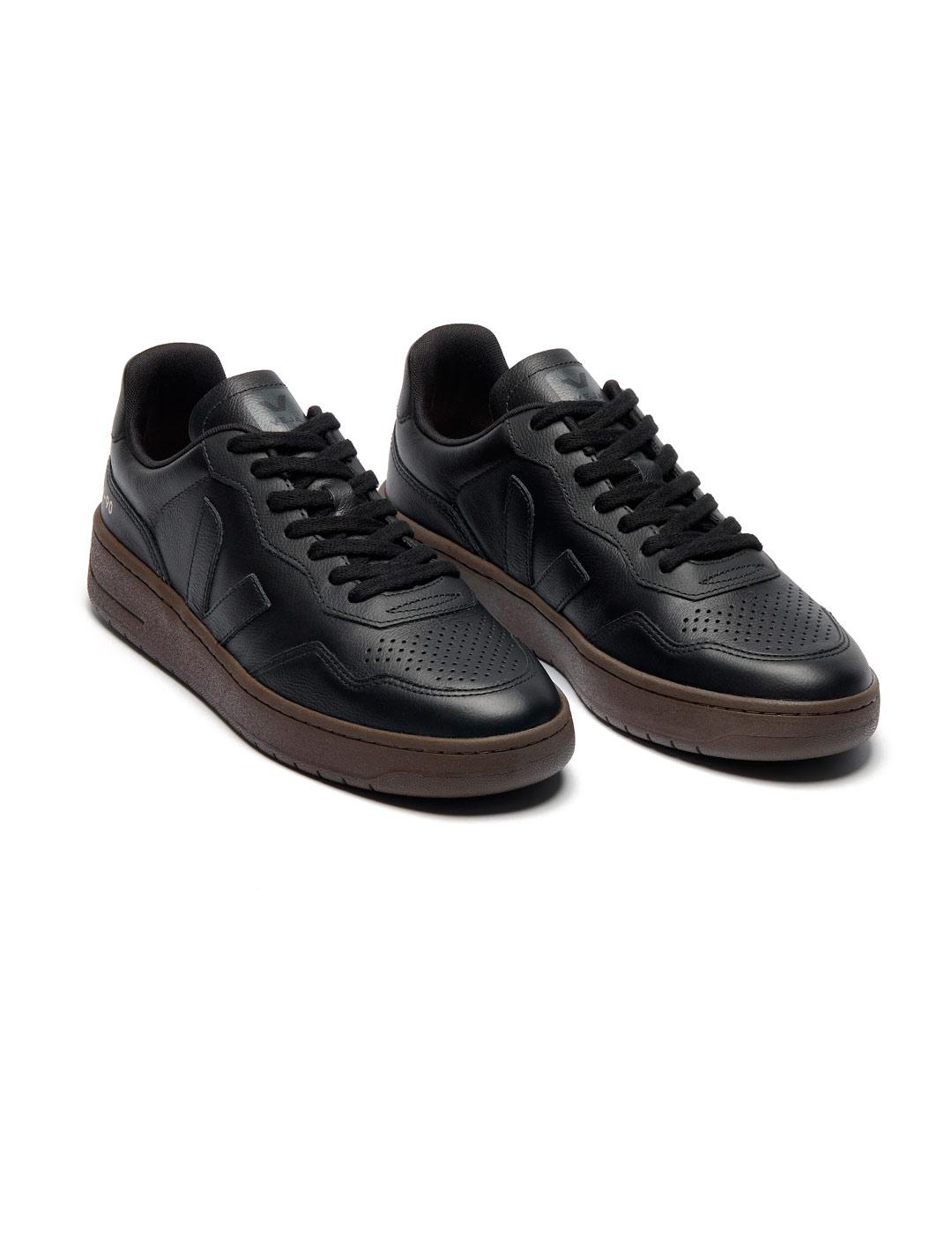 Veja V-90 Zapatillas Hombre Piel Black Eagle