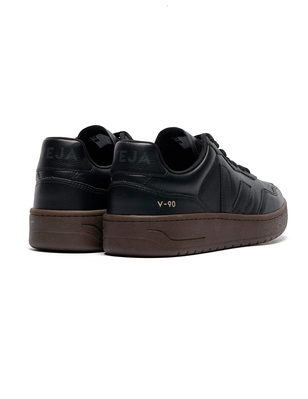 Veja V-90 Zapatillas Hombre Piel Black Eagle