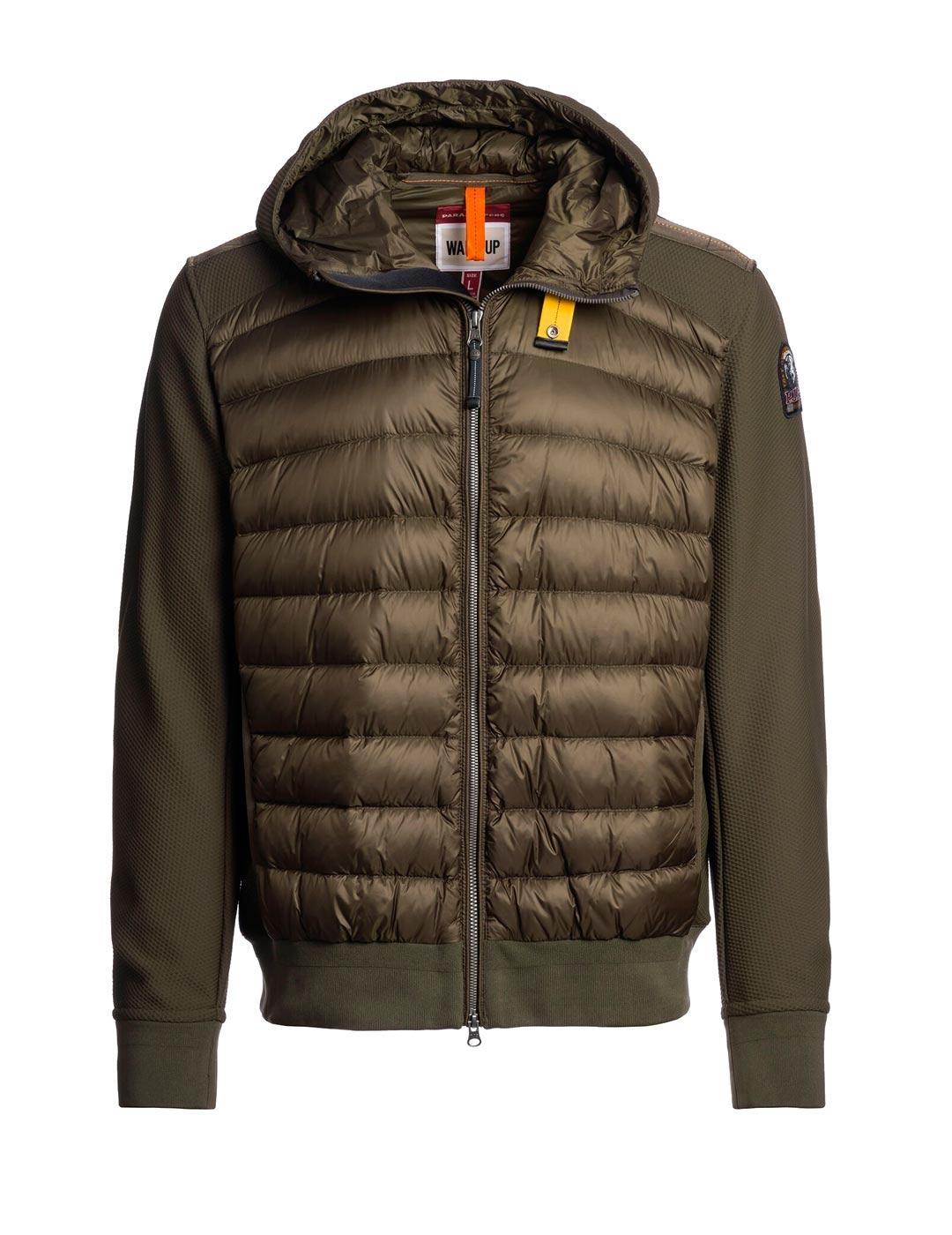 Parajumpers Nolan-M Chaqueta Híbrida Hombre Verde