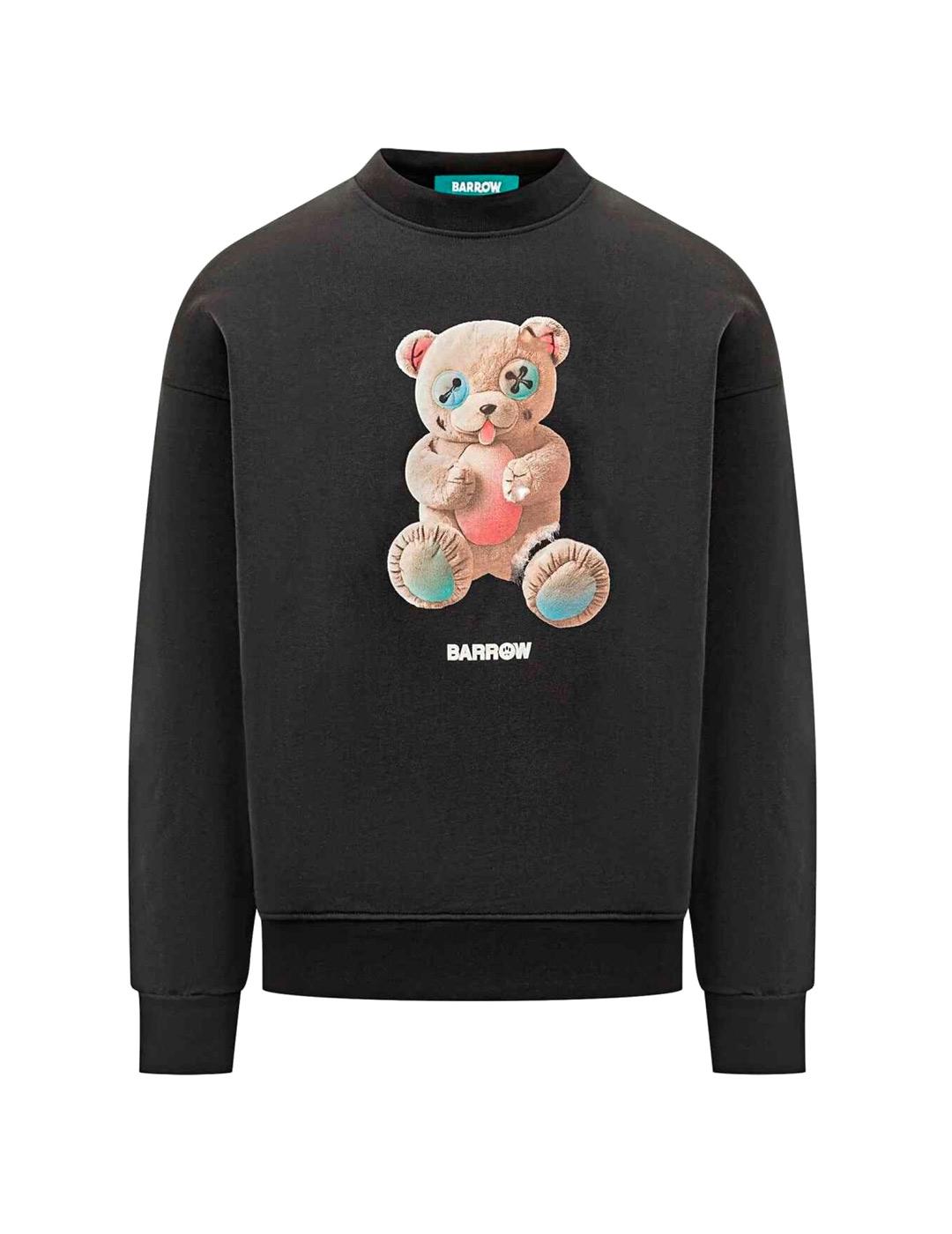 Barrow Oso Sudadera Hombre Negra