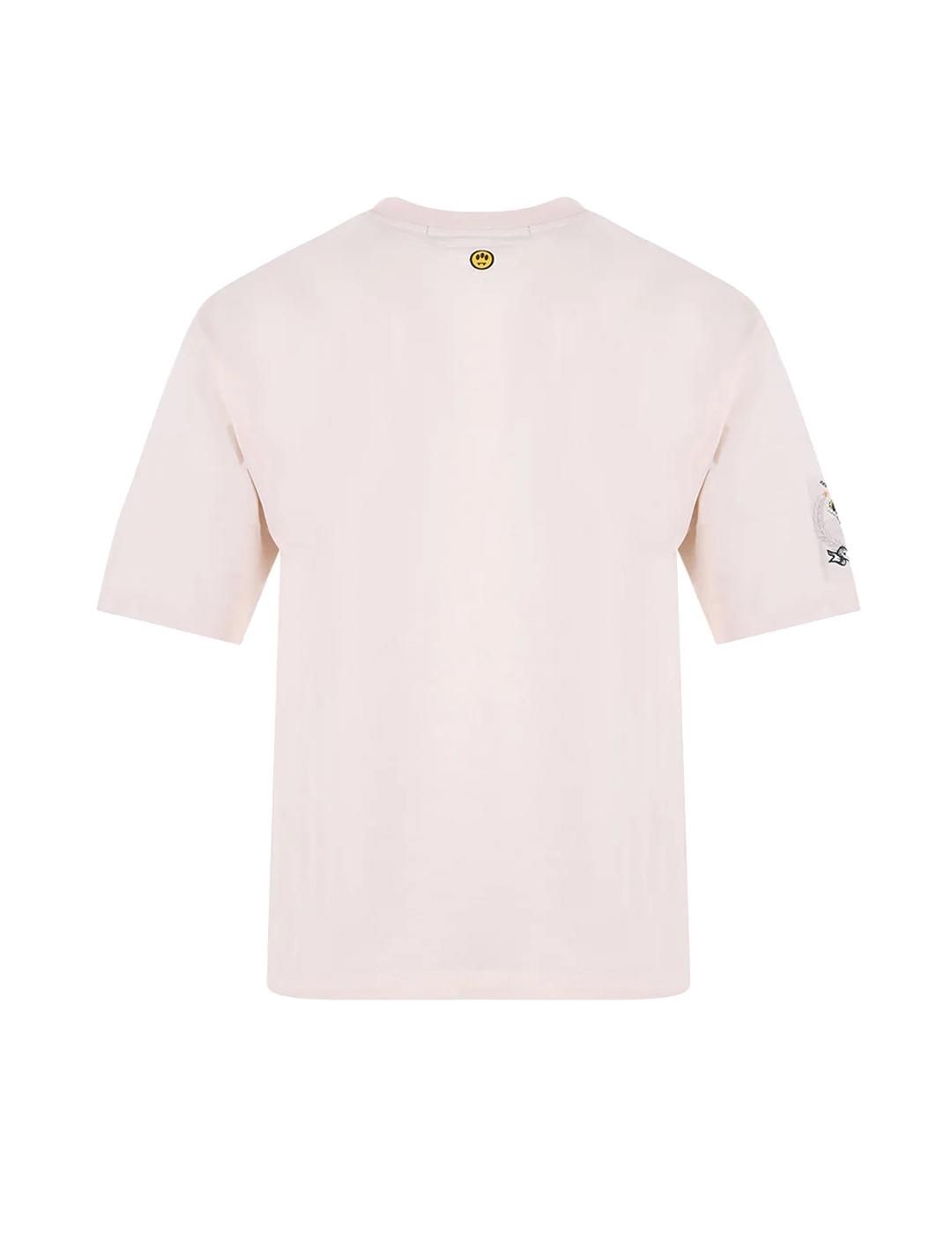 Barrow Oso Camiseta Hombre Beige