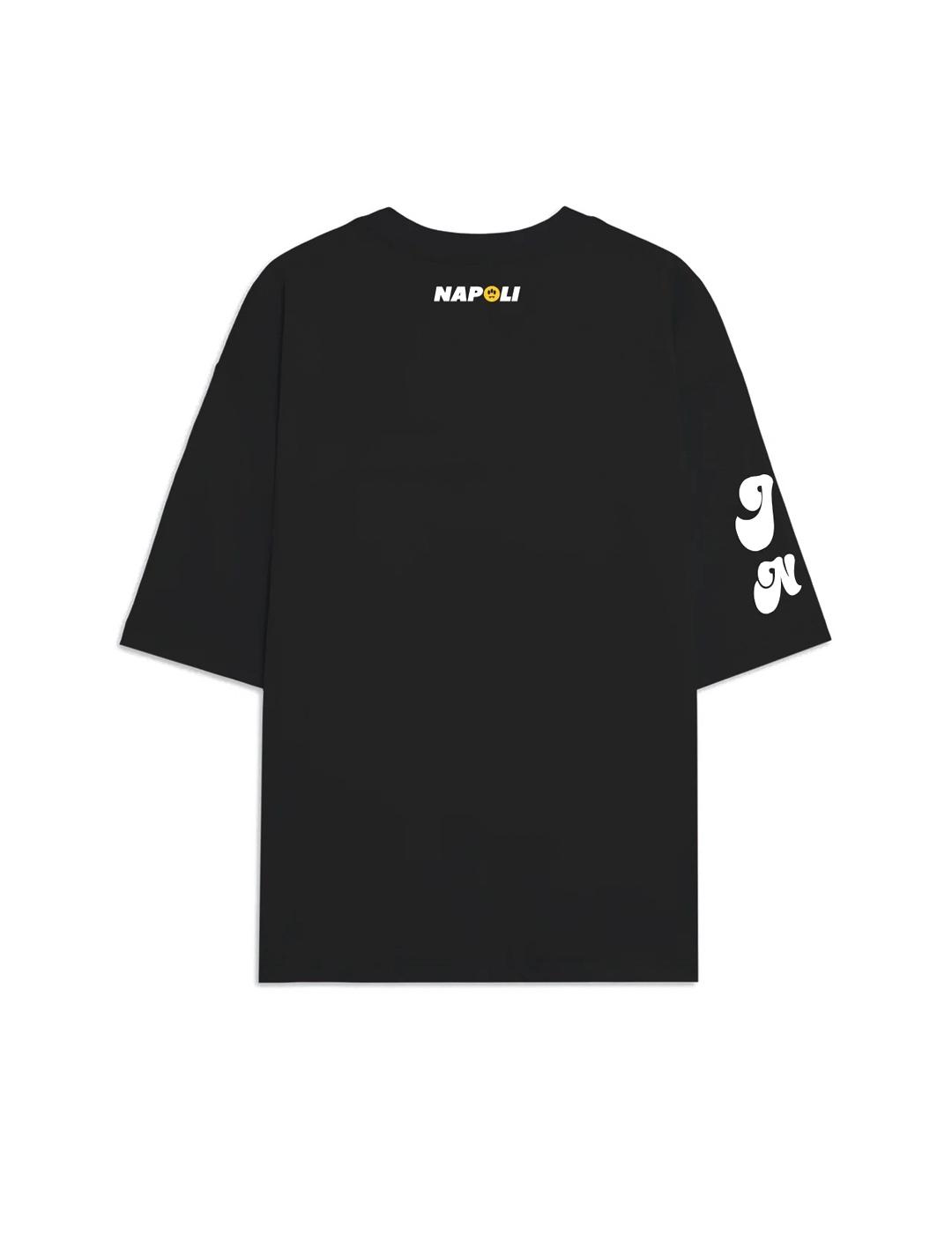 Barrow Guindilla Camiseta Hombre Negra