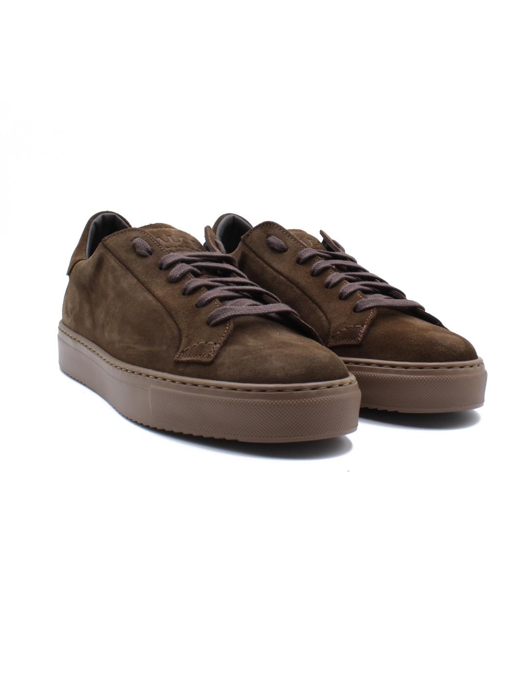 Calce Magnum Zapato Ante Hombre Marrón