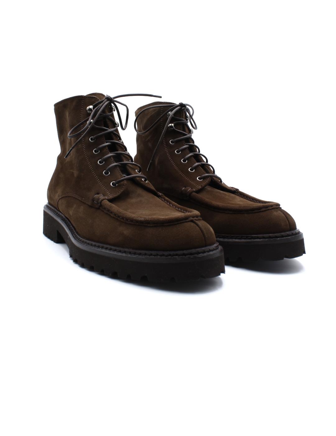 Calce Bota Hombre Loto B Ante Marrón