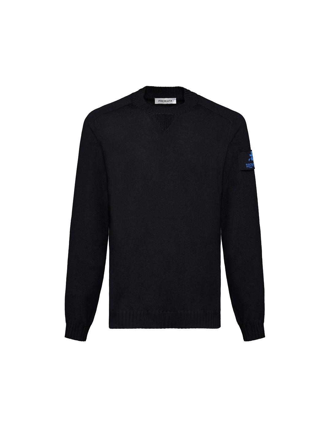 Premiata PMG21 Jersey Cuello Redondo Marino