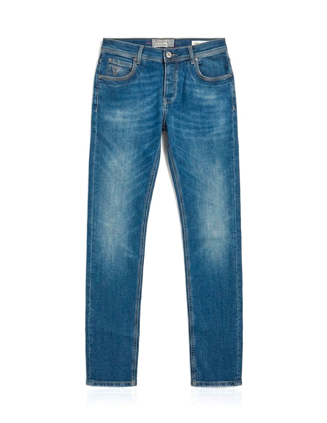 Fifty Four Haiti Skinny Vaquero Hombre Azul Lavado Fifty Four para ...