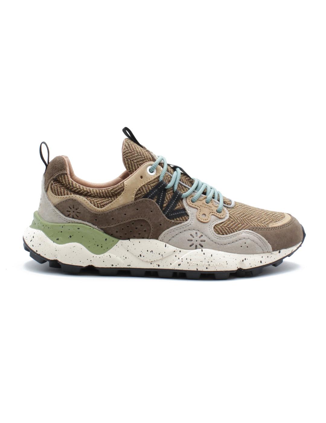 Flower Mountain Yamano 3 Zapatillas Hombre Espiga Marrón