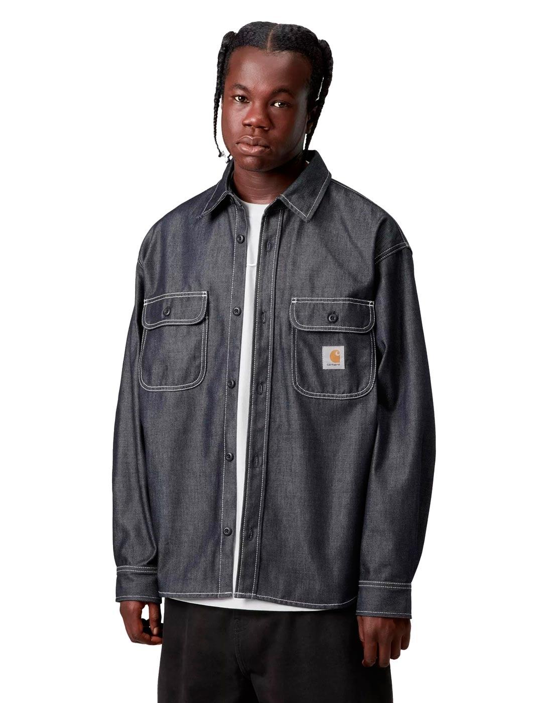 Carhartt Tigan Shirt Camisa Hombre Vaquera Azul Carhartt Wip para ...