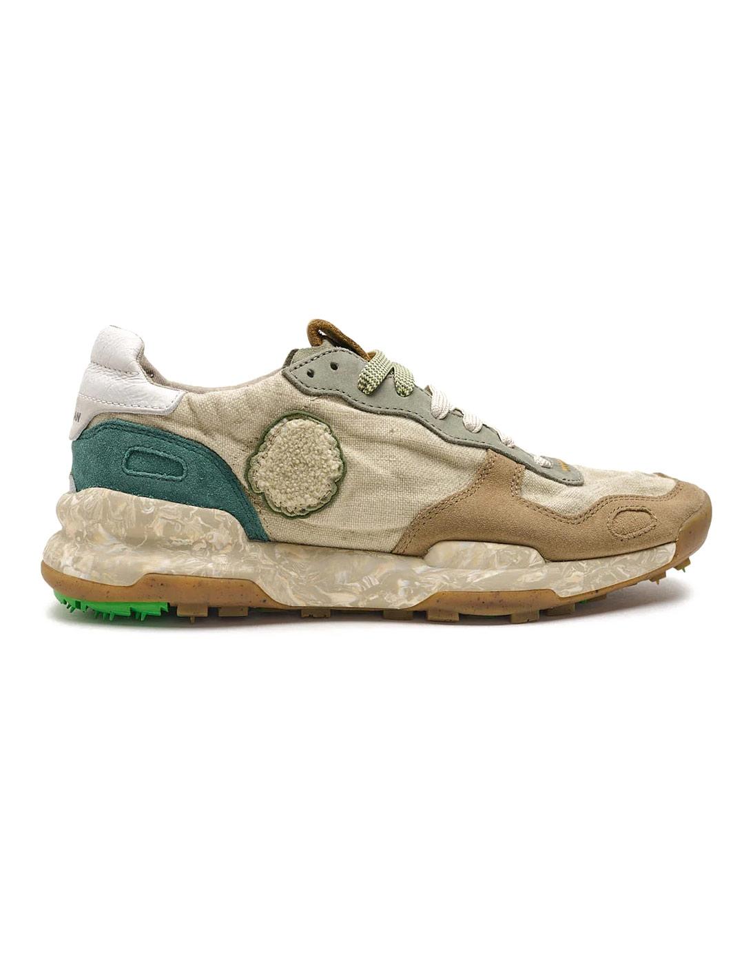Satorisan Chacrona Linen Zapatillas Hombre Urb.Green